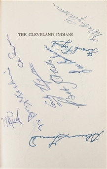 1946 Franklin Lewis "The Cleveland Indians" Team Signed Book with 21 Signatures Including Satchel Paige, Early Wynn, and Bill McKechnie (Beckett)
